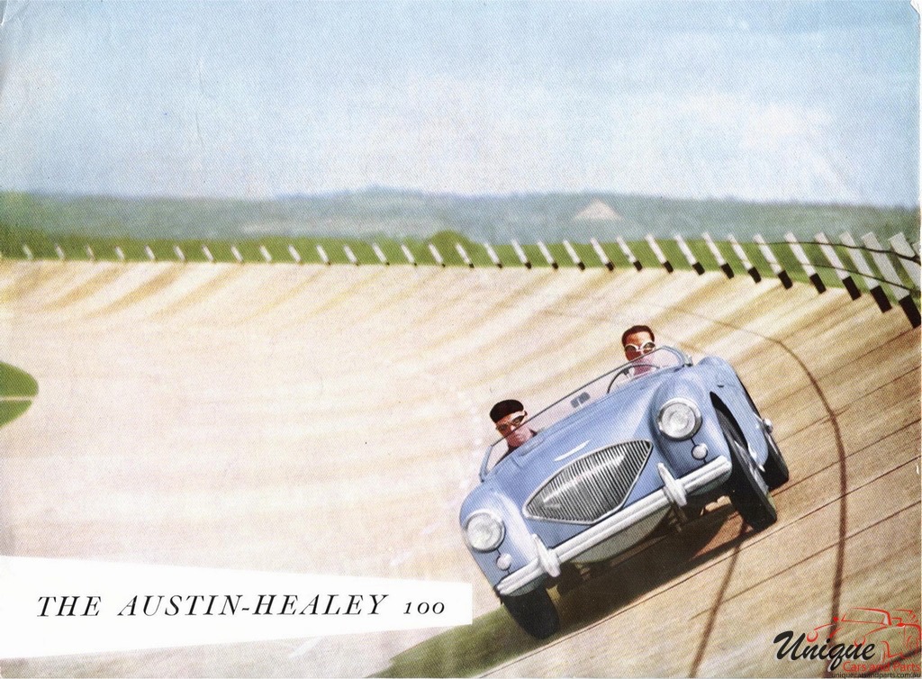 1953 Austin Healey 100 Brochure